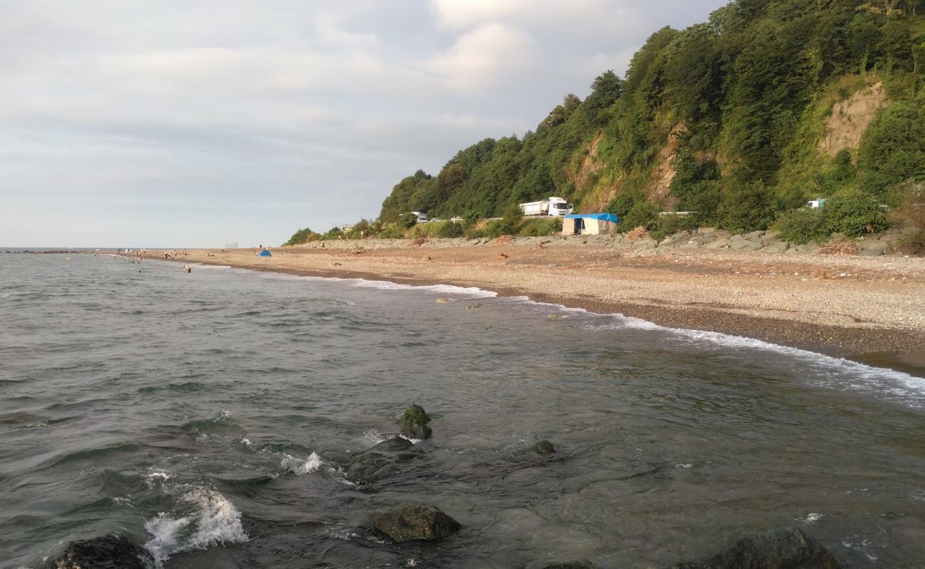 Melyat Creek Beach'in fotoğrafı bej kum ve çakıl yüzey ile