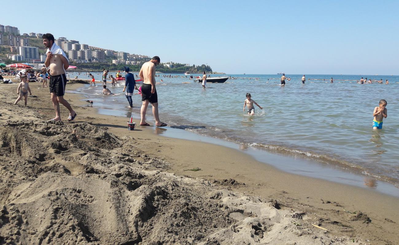 Kasustu Zulu Beach'in fotoğrafı açık bej kum yüzey ile