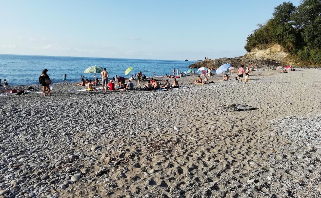 Kucukcay Beach'in fotoğrafı bej kum ve çakıl yüzey ile