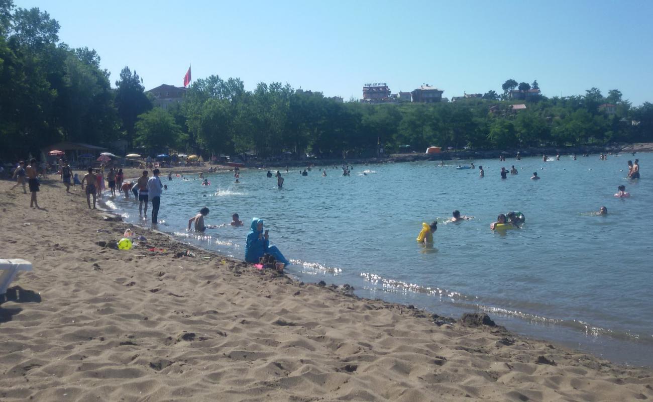 Egrice Plaji'in fotoğrafı açık bej kum yüzey ile