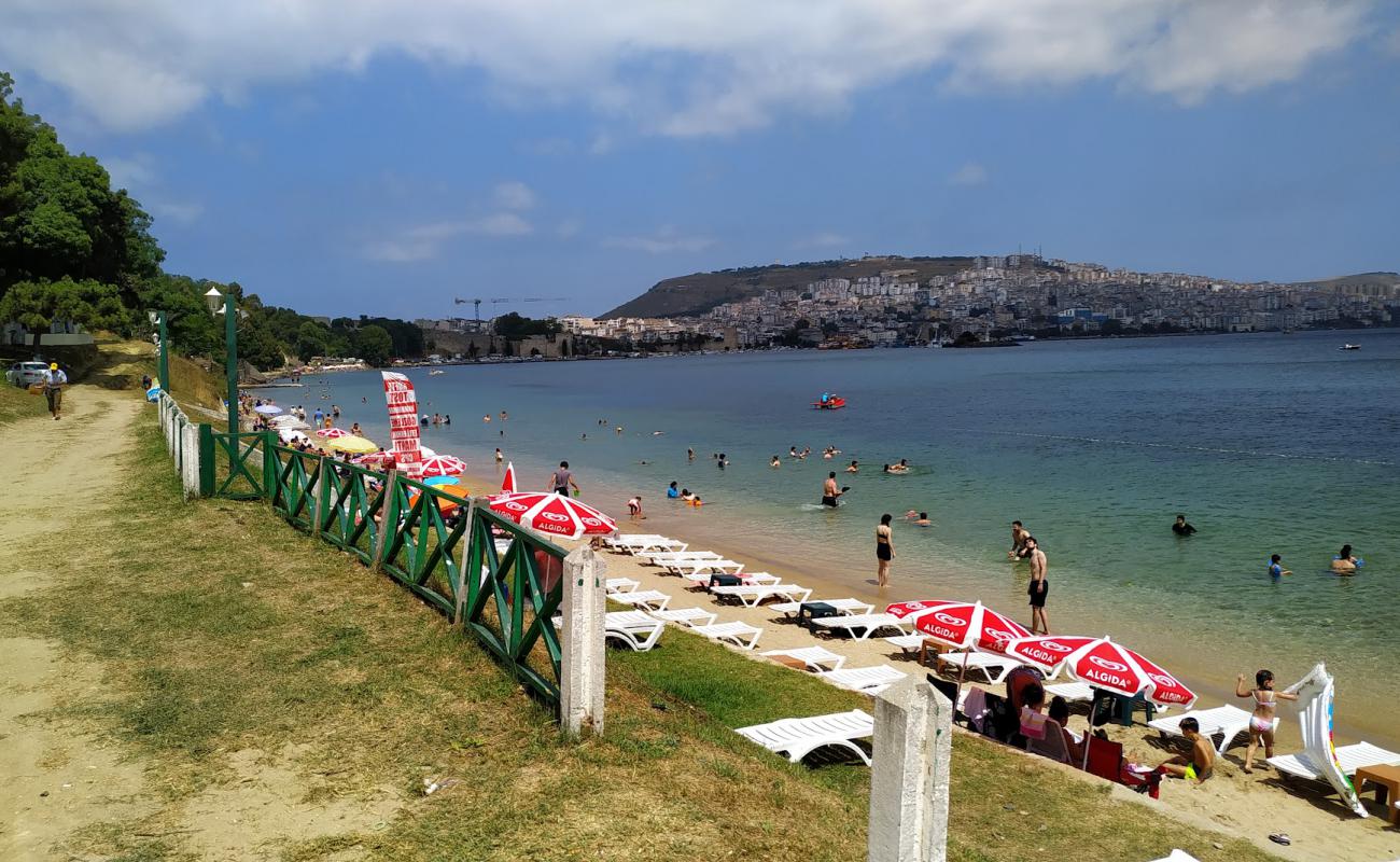 Sinop Plaji'in fotoğrafı açık bej kum yüzey ile