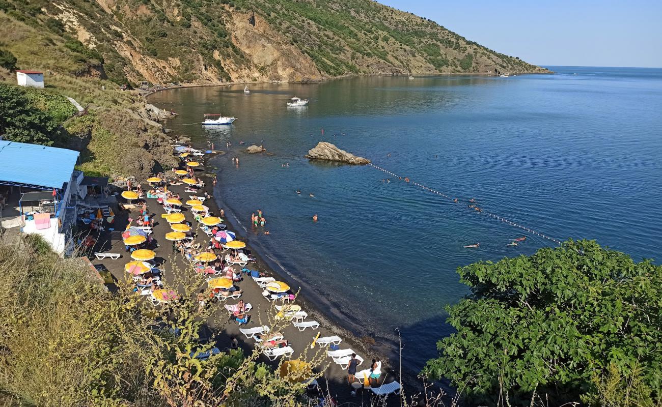 Karakum Plaji'in fotoğrafı gri kum yüzey ile