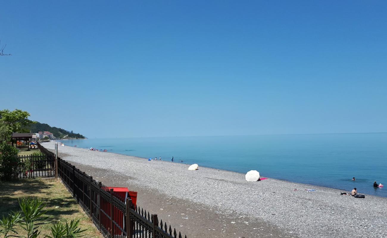 Inebolu Beach'in fotoğrafı gri çakıl taşı yüzey ile