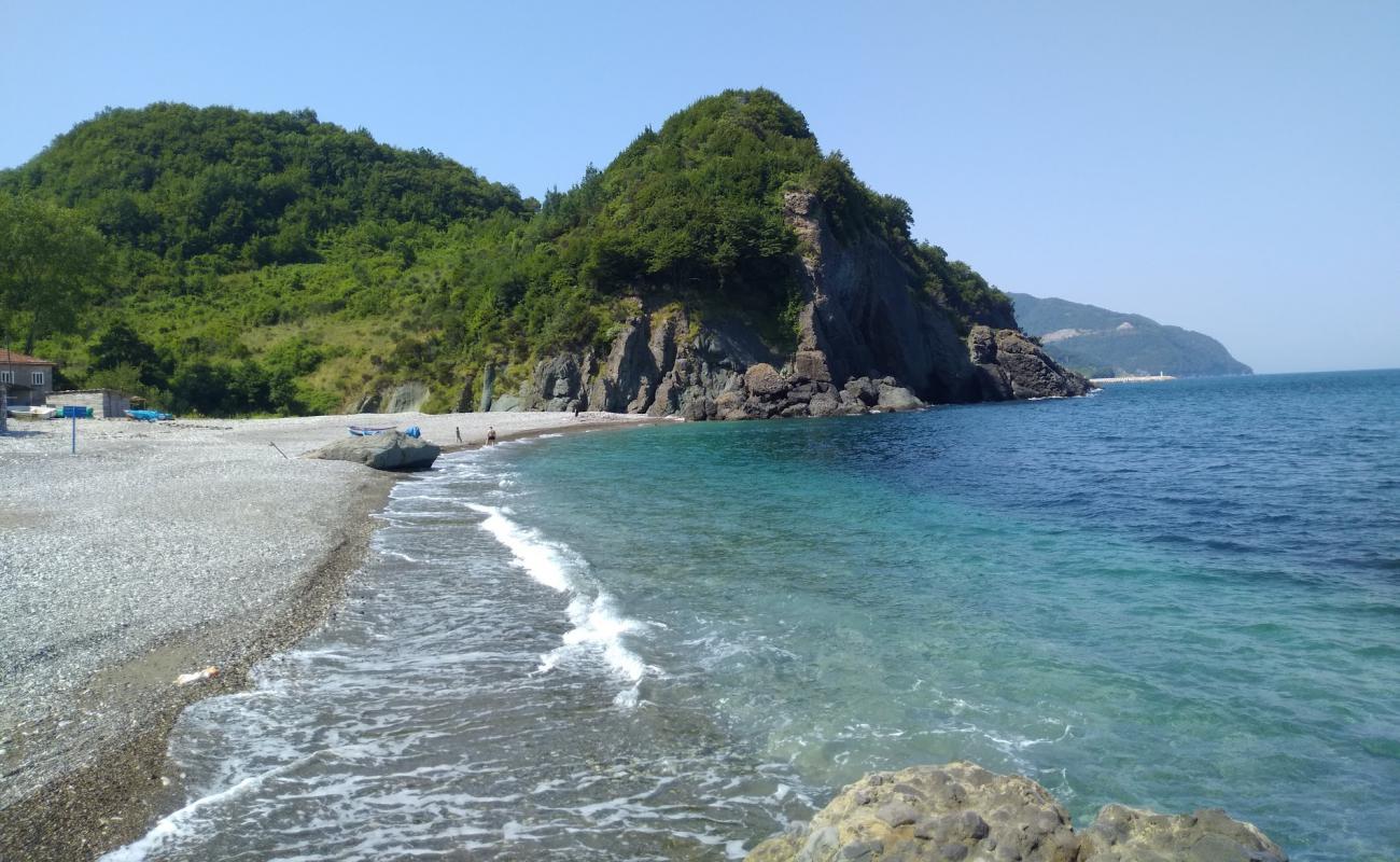 Lucky Coast Beach'in fotoğrafı gri çakıl taşı yüzey ile