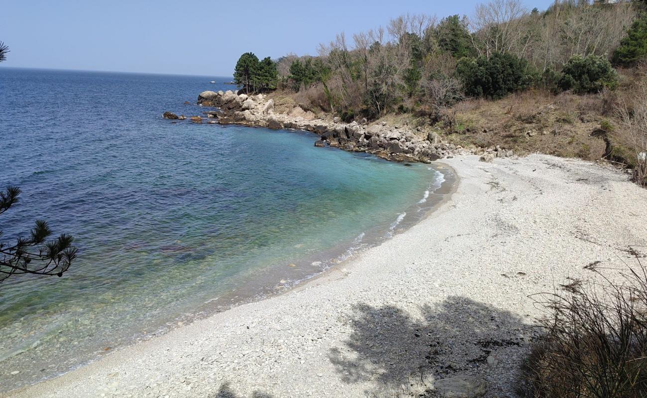 Yardibi Plaji'in fotoğrafı gri çakıl taşı yüzey ile