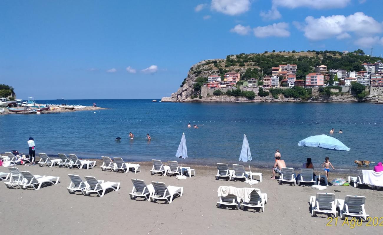 Amasra Beach'in fotoğrafı açık bej kum yüzey ile