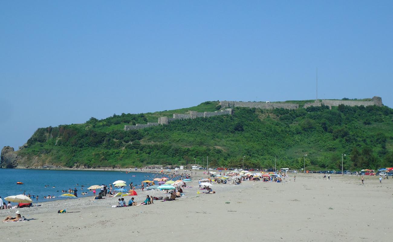 Filyos Beach'in fotoğrafı küçük gri çakıllar yüzey ile