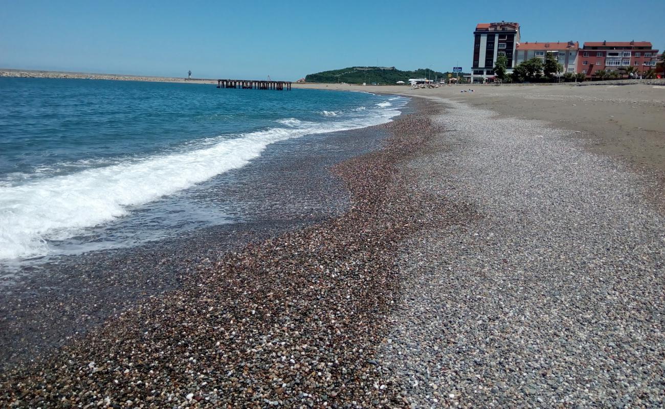 Filyos Plaji'in fotoğrafı gri kum yüzey ile