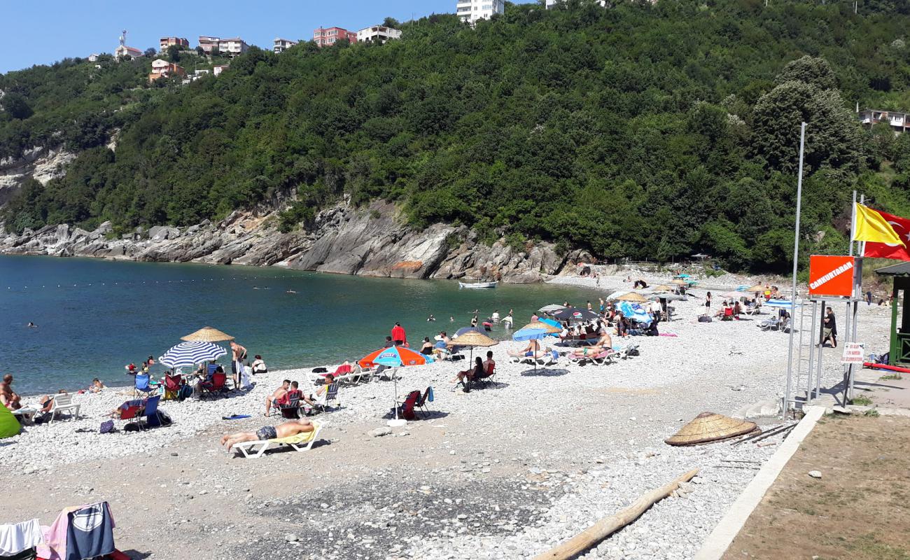 Degirmenagzi Plajı'in fotoğrafı bej kum ve kayalar yüzey ile