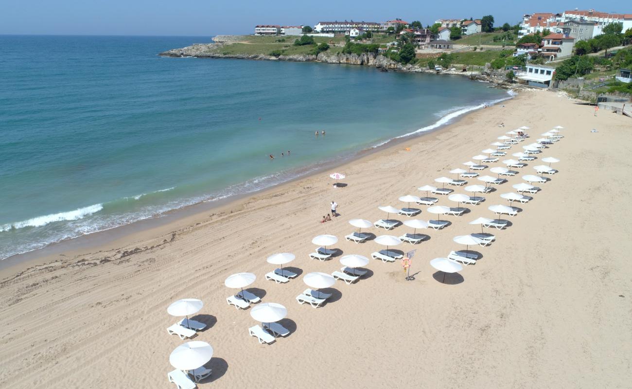 Bagirganli Plaji'in fotoğrafı açık bej kum yüzey ile