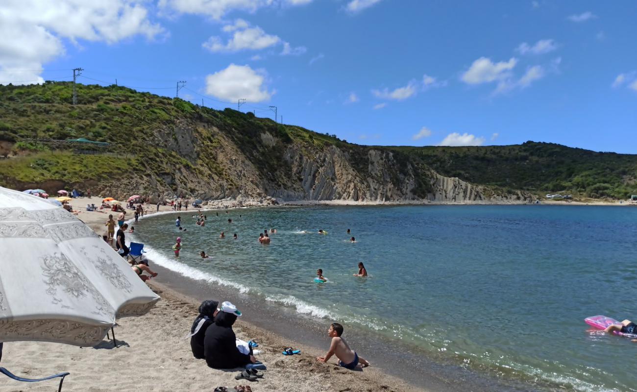 Karacakoy Plaji'in fotoğrafı açık bej kum yüzey ile