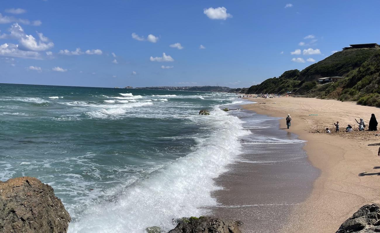 Sofular vadi beach'in fotoğrafı parlak kum yüzey ile