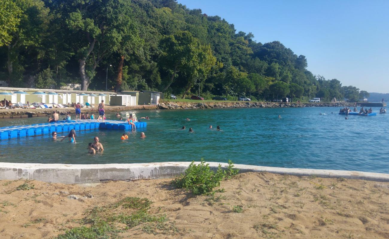 Umuryeri Plajı'in fotoğrafı beton kaplı yüzey yüzey ile
