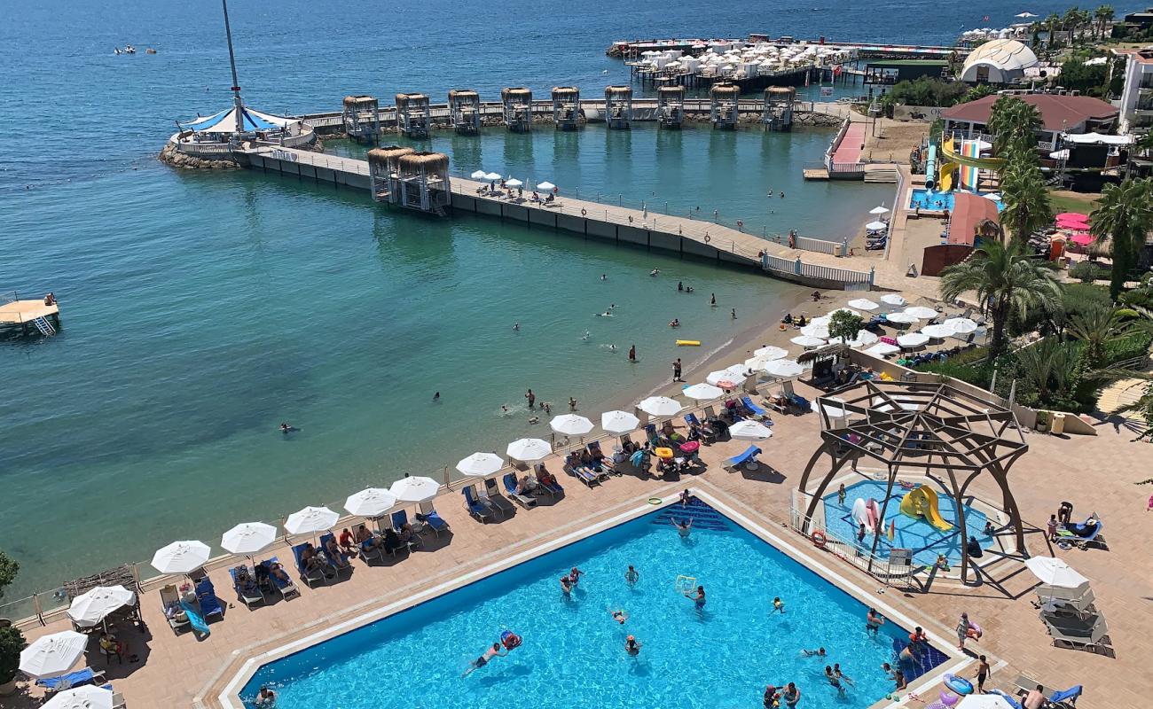 Adin Plaji'in fotoğrafı açık bej kum yüzey ile
