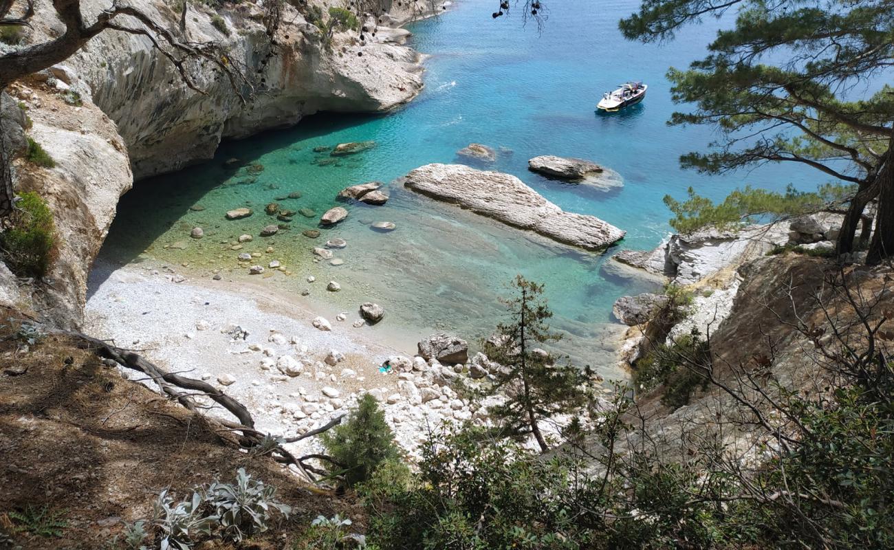 Büyük Taş Koyu'in fotoğrafı gri çakıl taşı yüzey ile