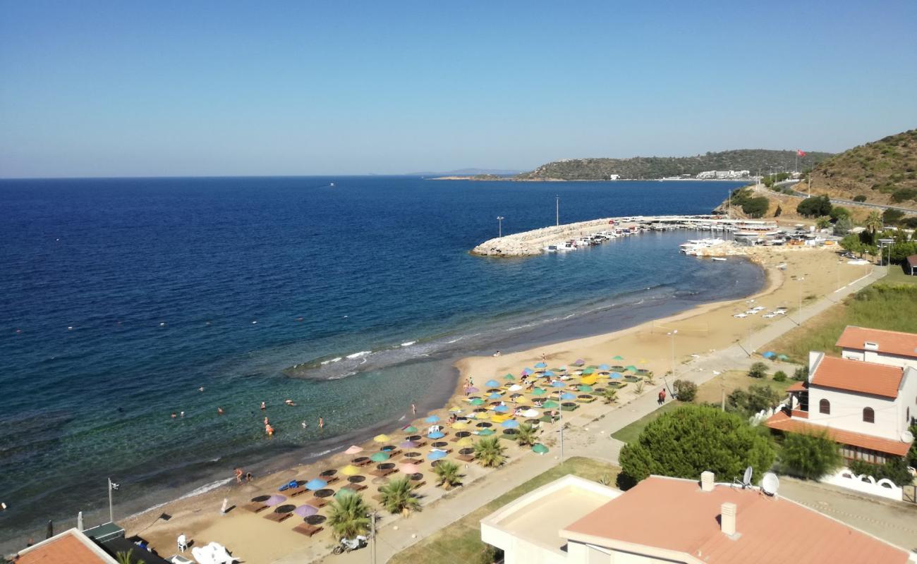 Grand Efe Plaji'in fotoğrafı açık bej kum yüzey ile
