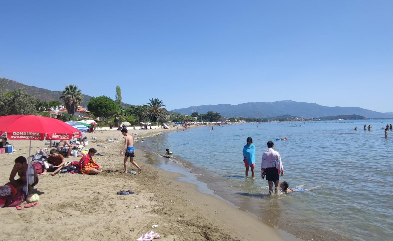 Ipekkum Plajı'in fotoğrafı açık bej kum yüzey ile
