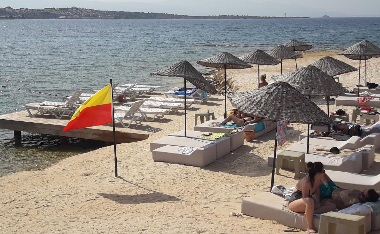 La Quinta by Wyndham Cesme Plaji'in fotoğrafı açık bej kum yüzey ile