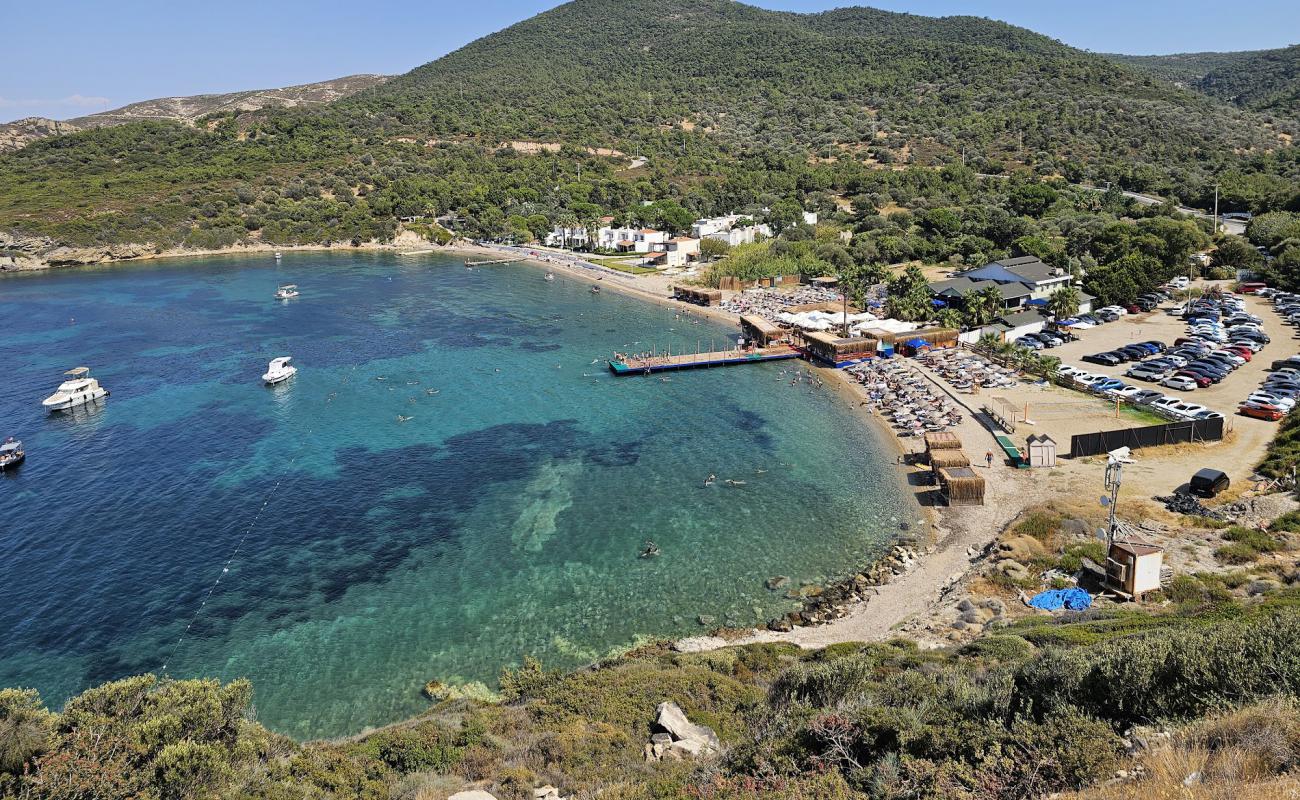 Mambo Beach Club'in fotoğrafı bej çakıl yüzey ile
