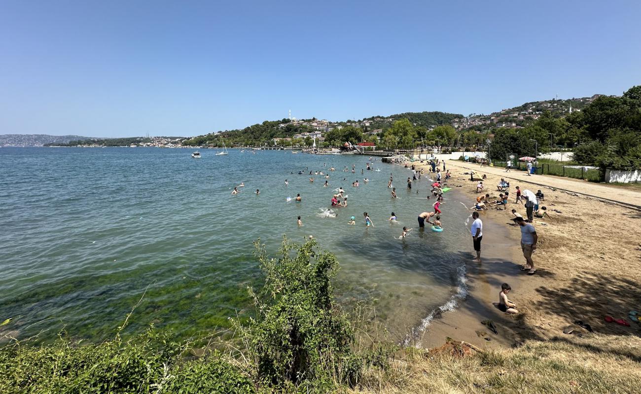 Beykoz Sahili Etkinlik Alanı Plaji'in fotoğrafı açık bej kum yüzey ile