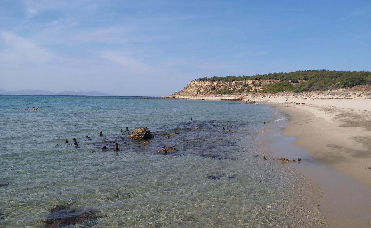 Tekke Koyu'in fotoğrafı açık bej kum yüzey ile