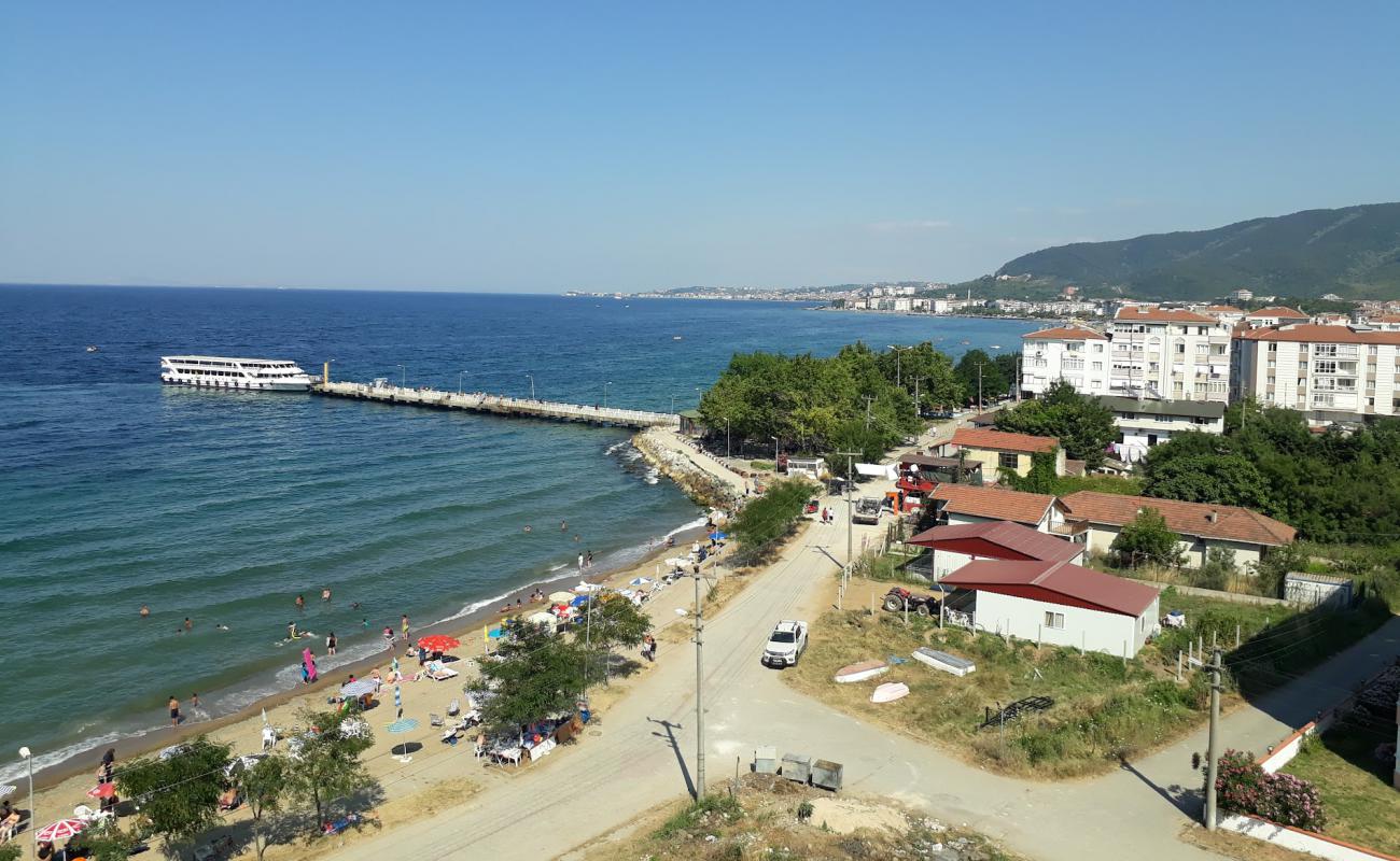 Küçük Plaji'in fotoğrafı açık bej kum yüzey ile