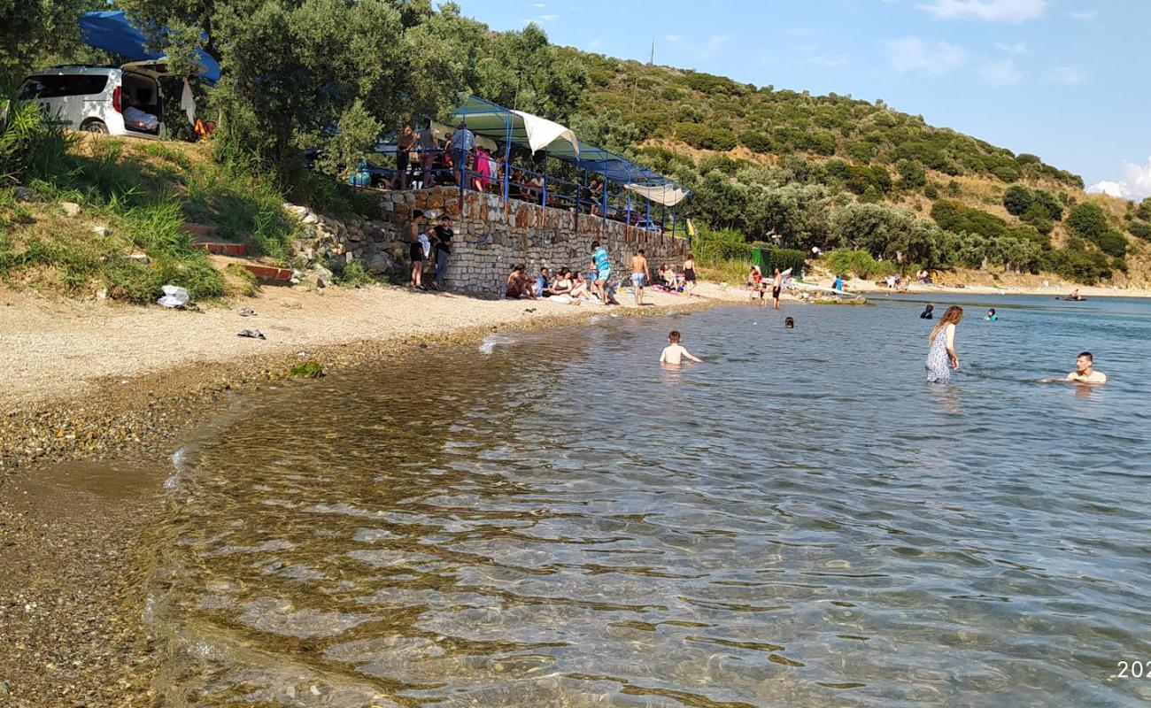 Akcanay Koyu'in fotoğrafı gri kum ve çakıllar yüzey ile