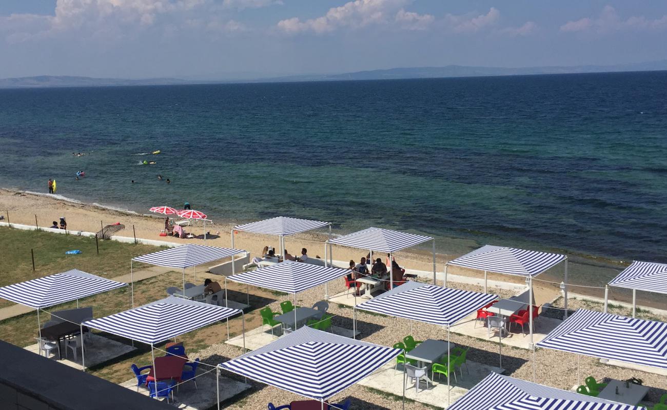 Güreci Plaji'in fotoğrafı bej kum ve çakıl yüzey ile