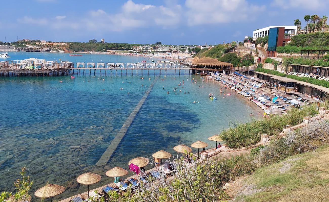 Laur Hotels Plaji'in fotoğrafı açık bej kum yüzey ile