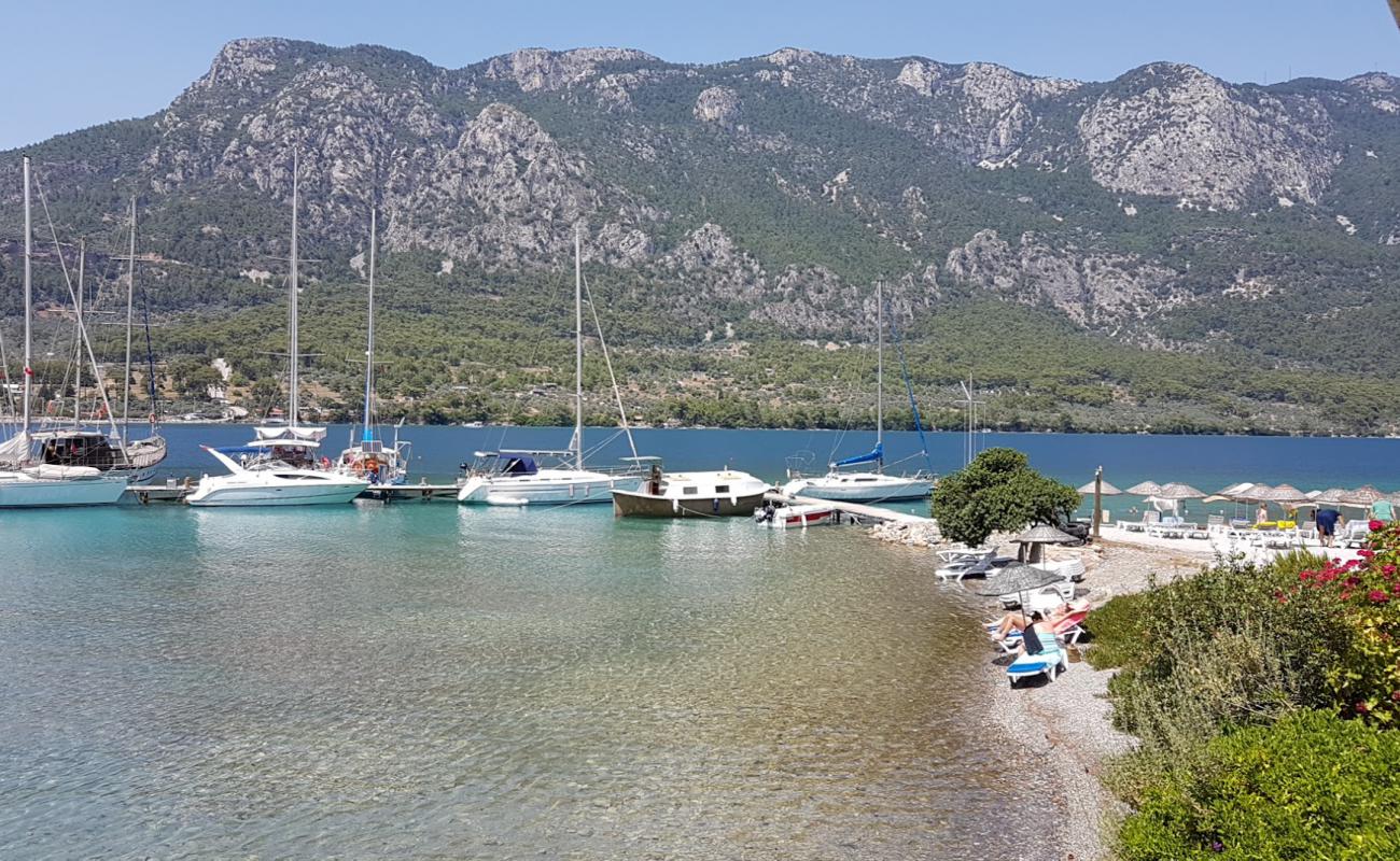 AKBÜK Doğa Plaji'in fotoğrafı gri çakıl taşı yüzey ile