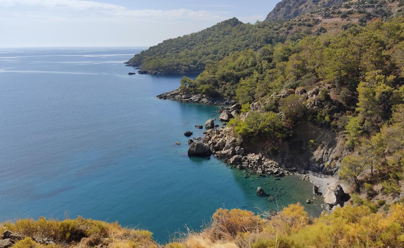 Barlas Koyu'in fotoğrafı kayalık arazi yüzey ile