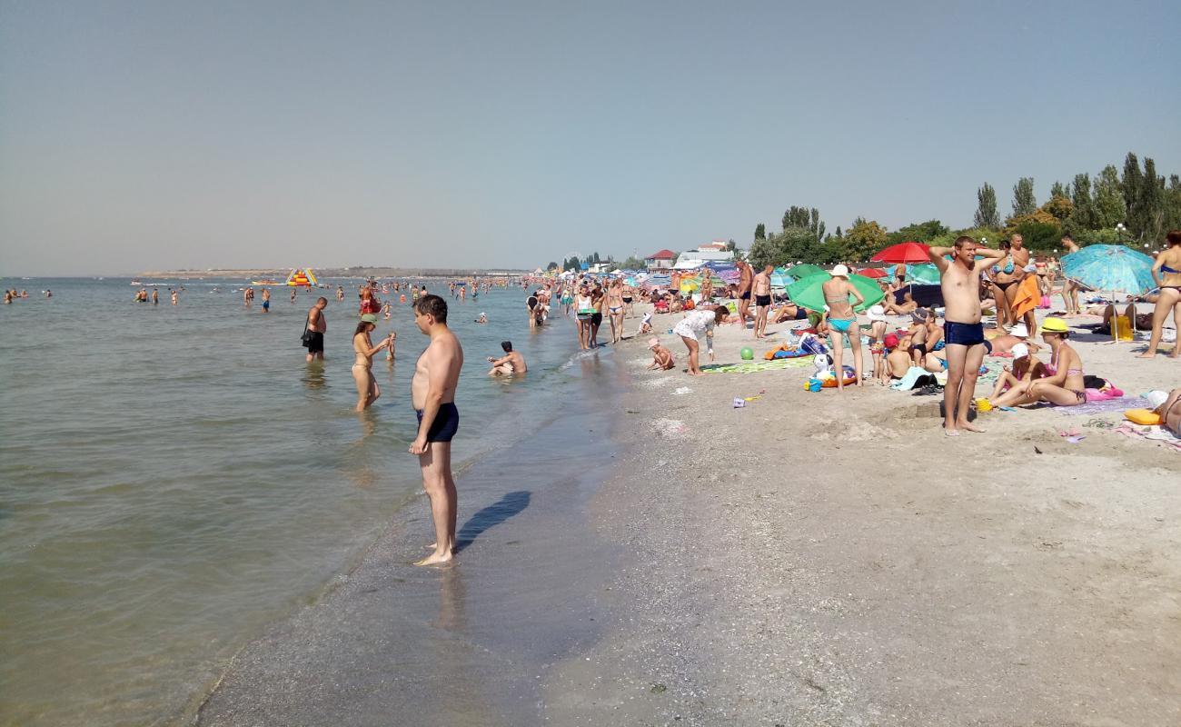 Plyazh Kobleve II'in fotoğrafı açık bej kum yüzey ile