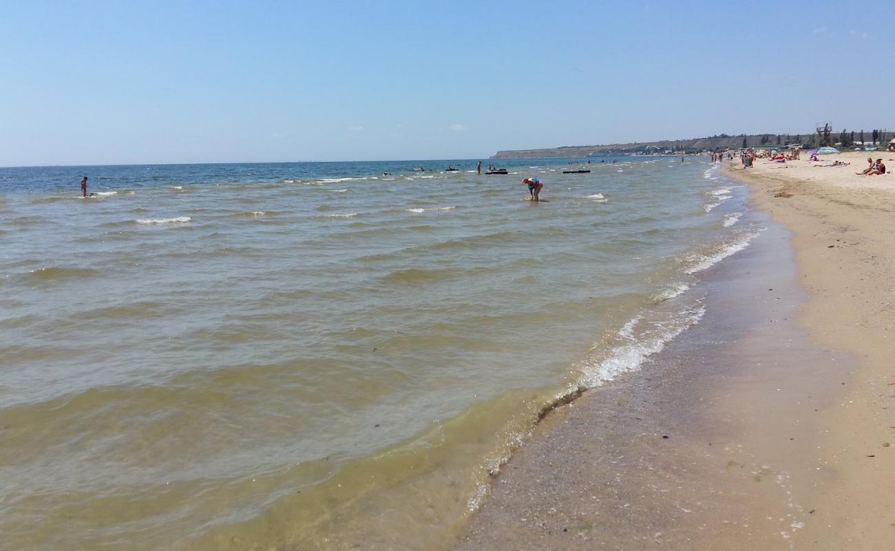 Plyazh Kobleve III'in fotoğrafı açık bej kum yüzey ile