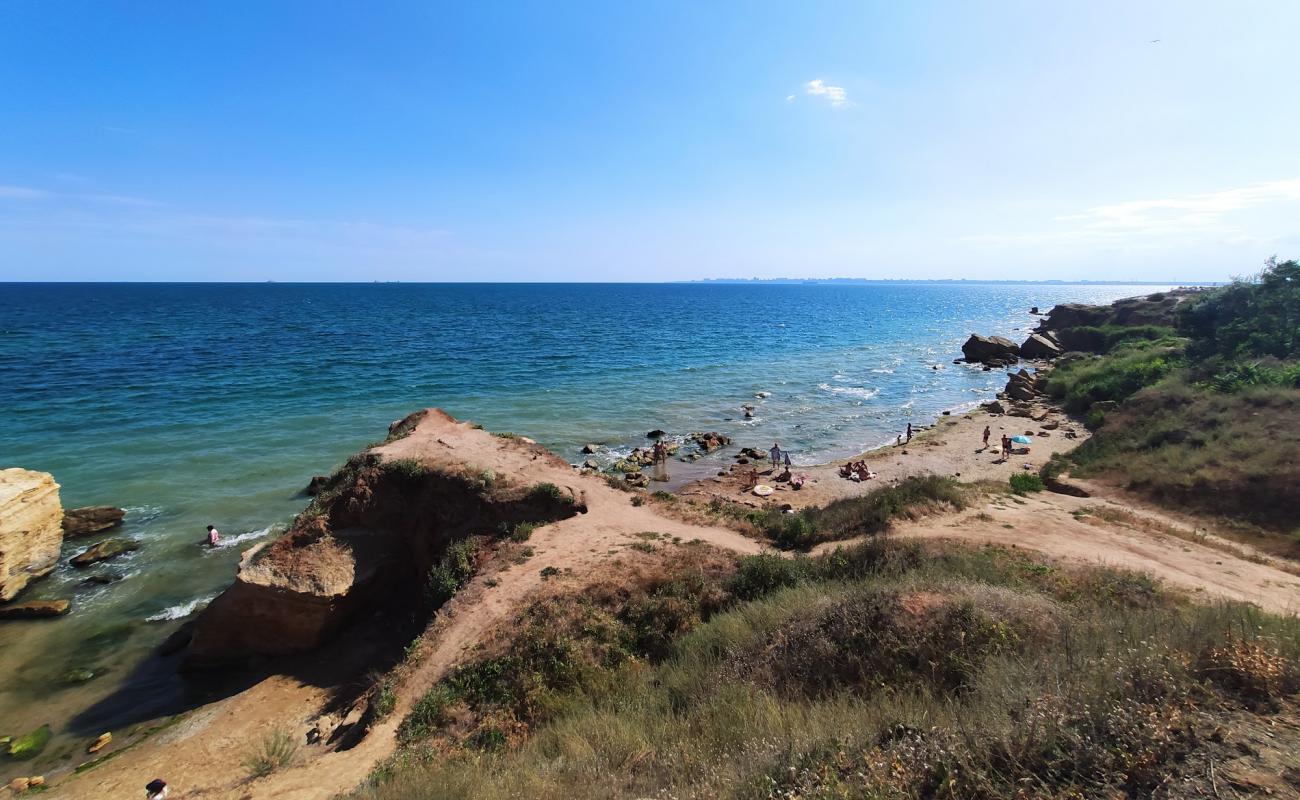 Plyazh Fontanka'in fotoğrafı taşlı kum yüzey ile