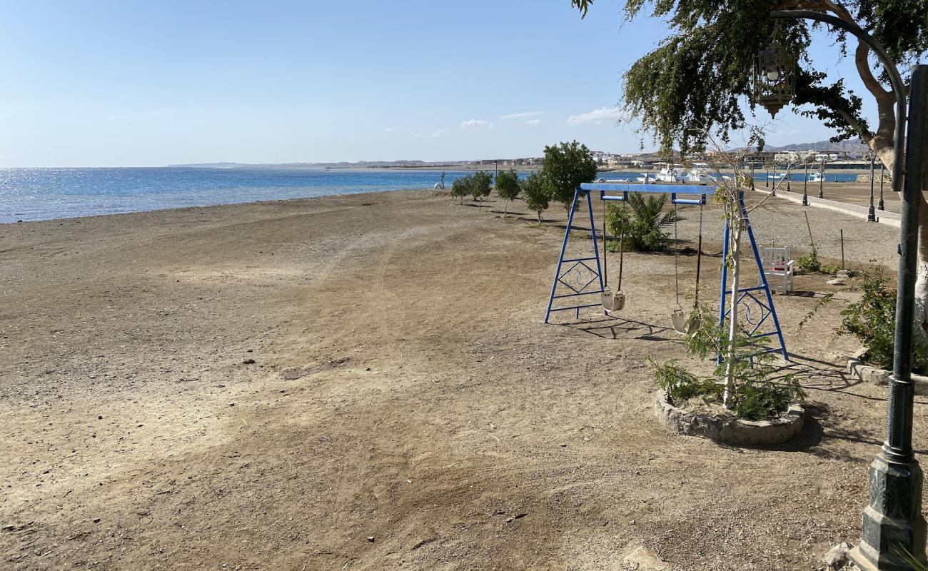 Marsa Alam beach'in fotoğrafı açık bej kum yüzey ile
