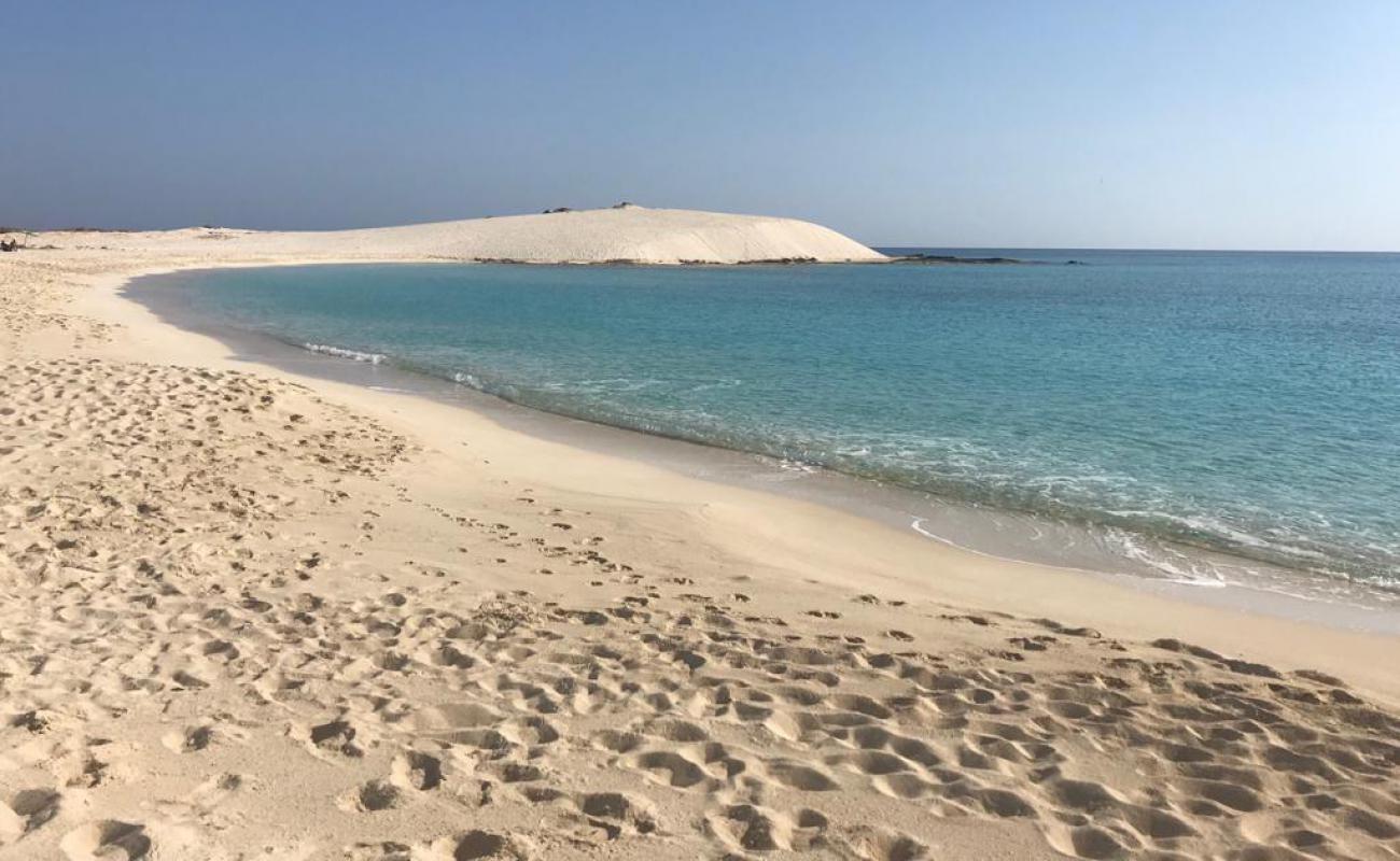 Lagouna Beach - Marsa Matrouh'in fotoğrafı i̇nce beyaz kum yüzey ile