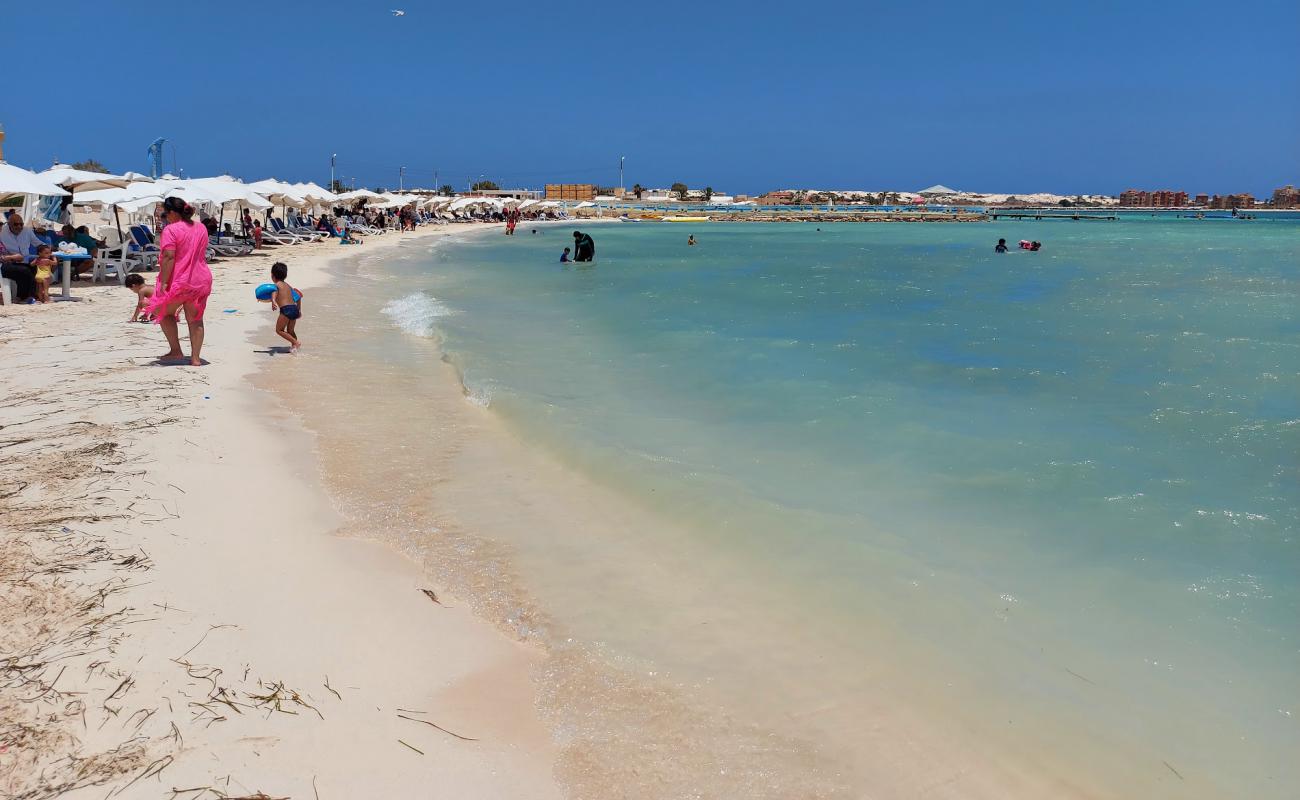 Lagoon Beach'in fotoğrafı i̇nce bej kum yüzey ile