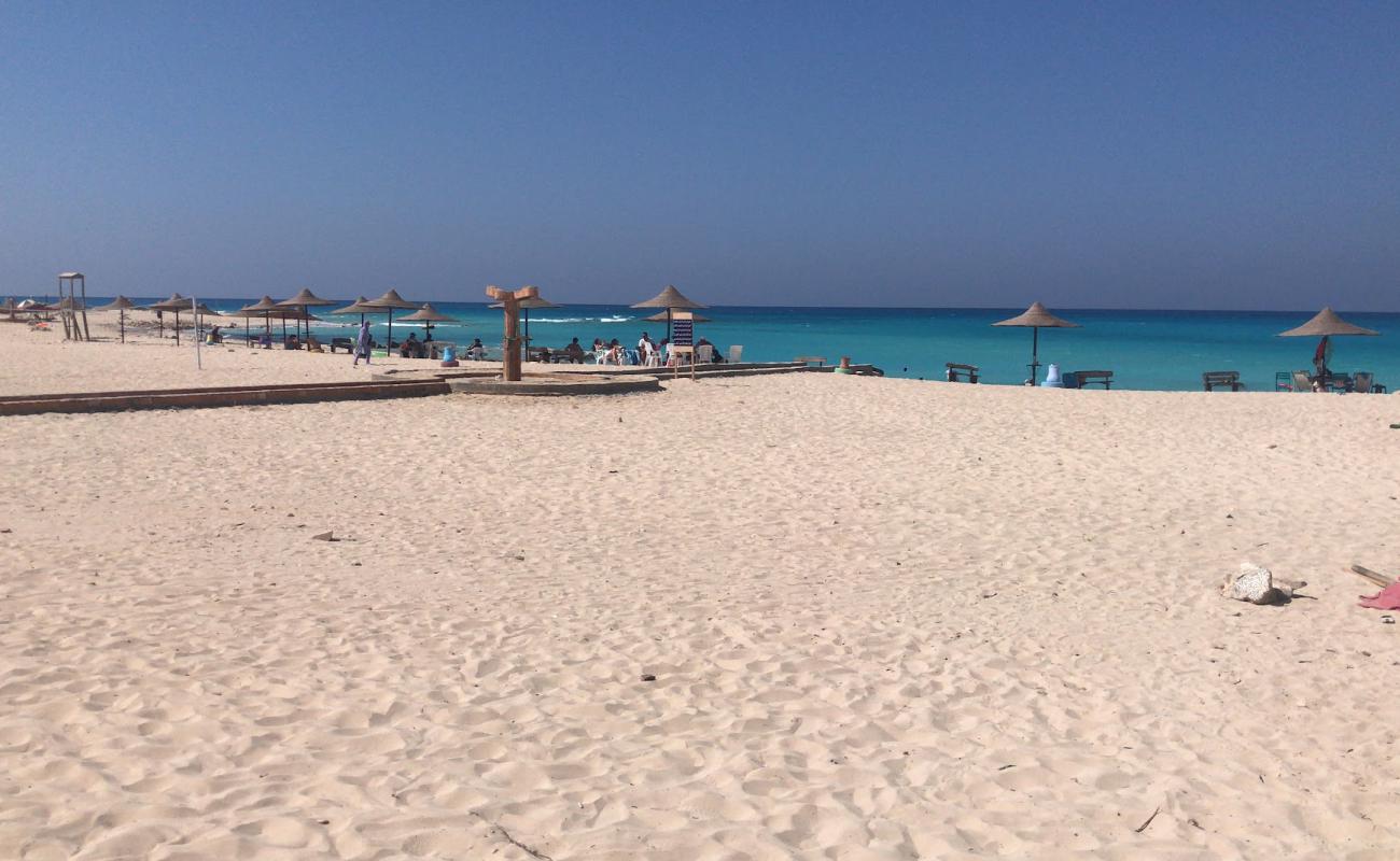 Farah Beach'in fotoğrafı beyaz kum yüzey ile