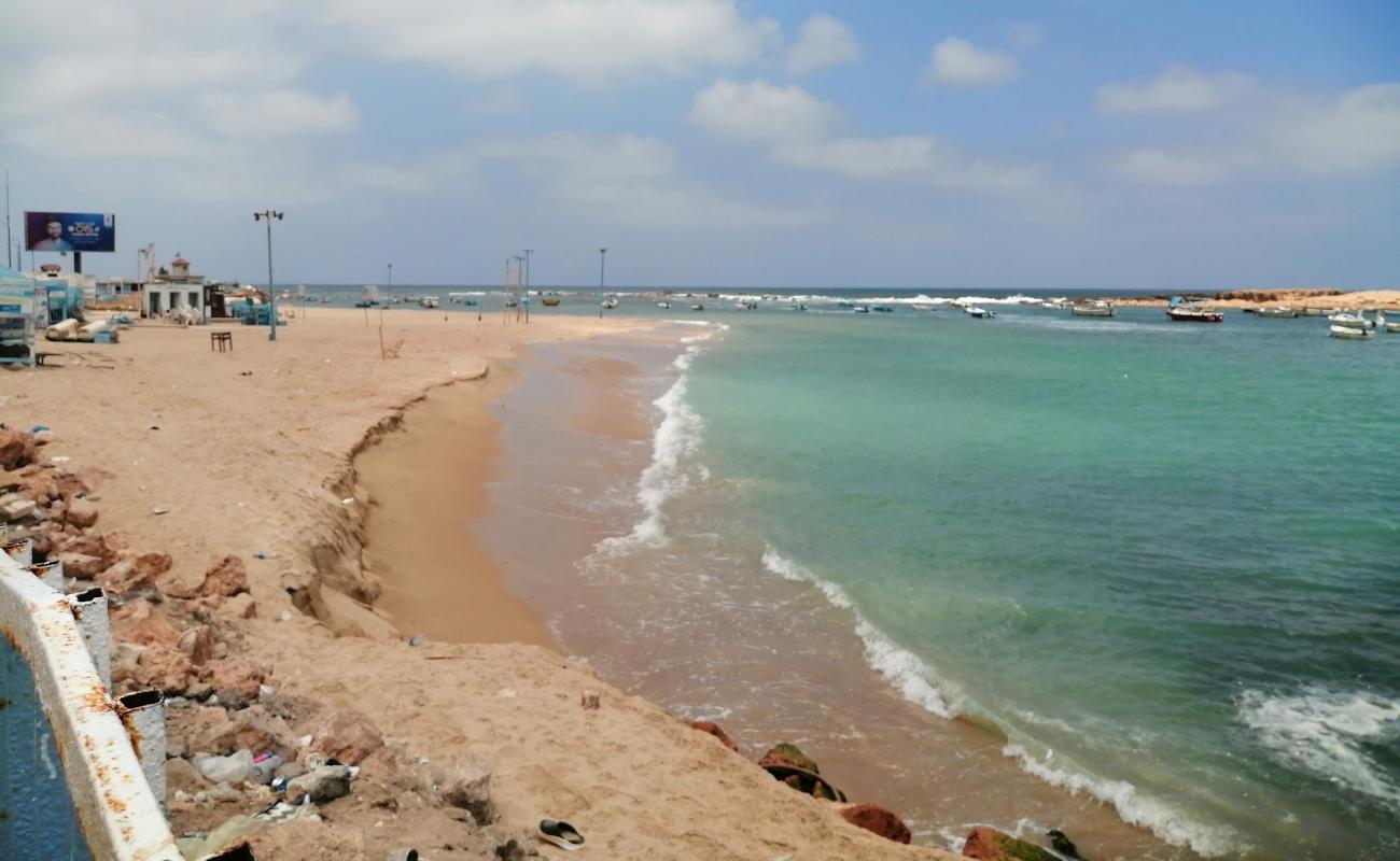 Miamy Beach'in fotoğrafı açık bej kum yüzey ile