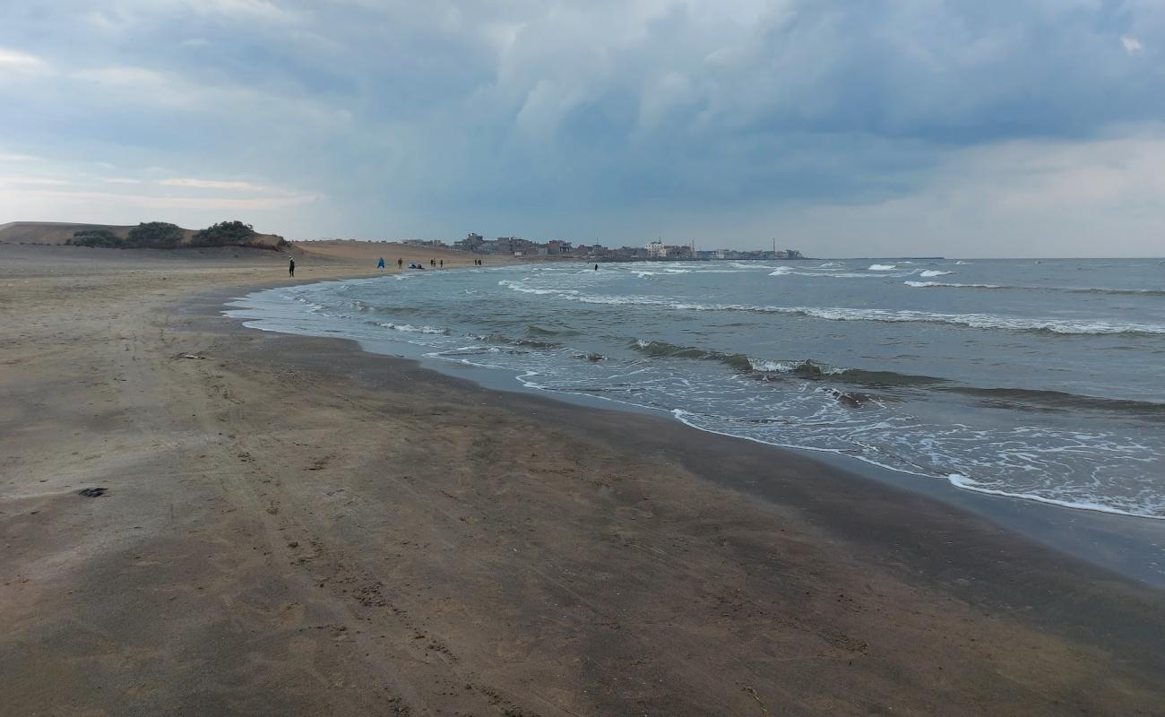 Borollos Tower Beach'in fotoğrafı parlak kum yüzey ile