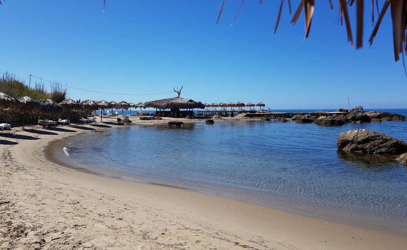 Durres beach II'in fotoğrafı açık bej kum yüzey ile
