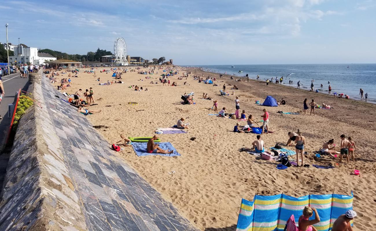 Exmouth Plajı'in fotoğrafı açık bej kum yüzey ile