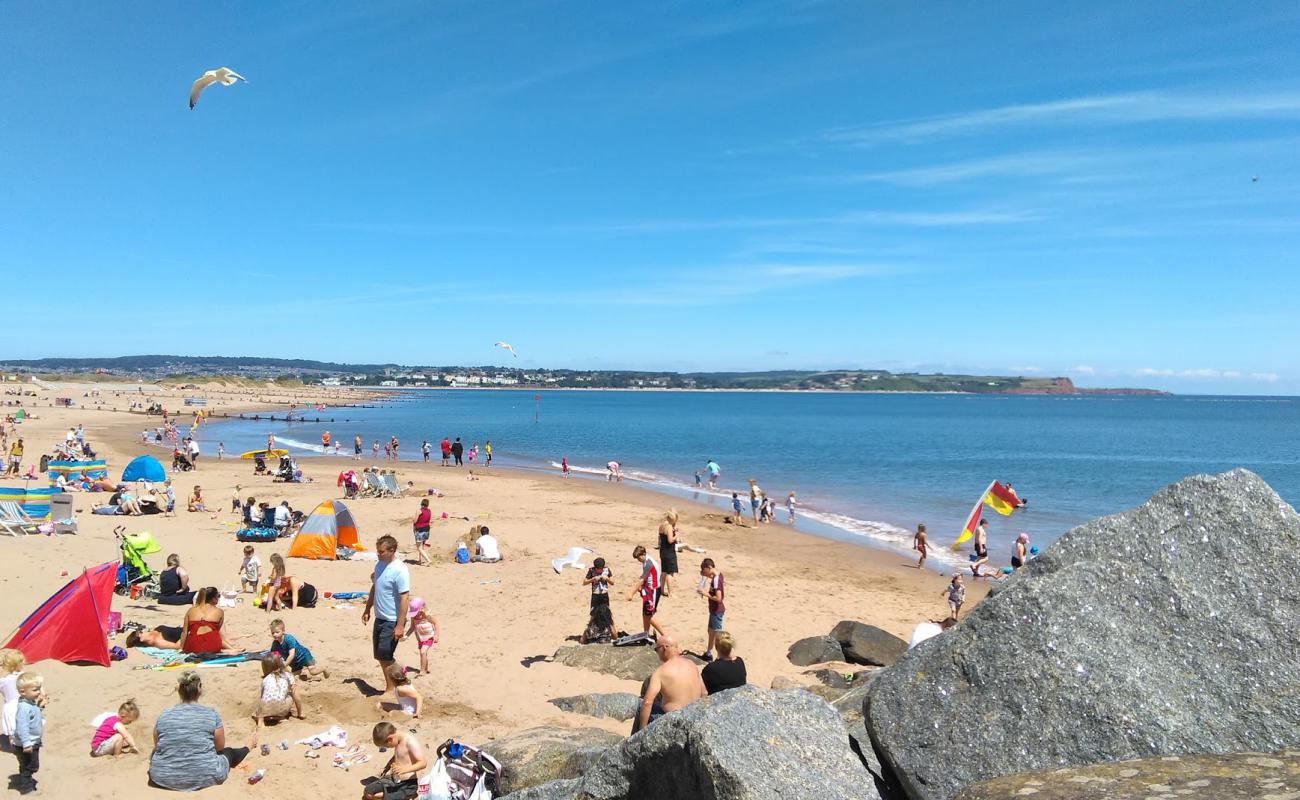 Dawlish Warren beach'in fotoğrafı açık bej kum yüzey ile