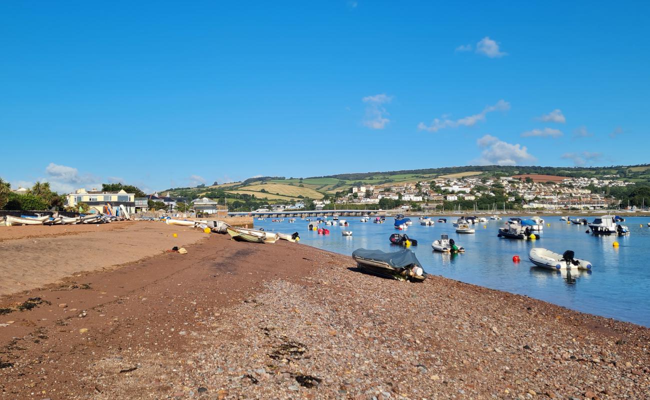 Shaldon beach'in fotoğrafı açık bej kum yüzey ile