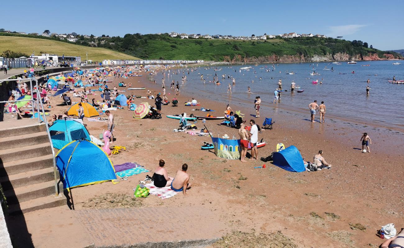 Broadsands beach'in fotoğrafı kahverengi kum yüzey ile