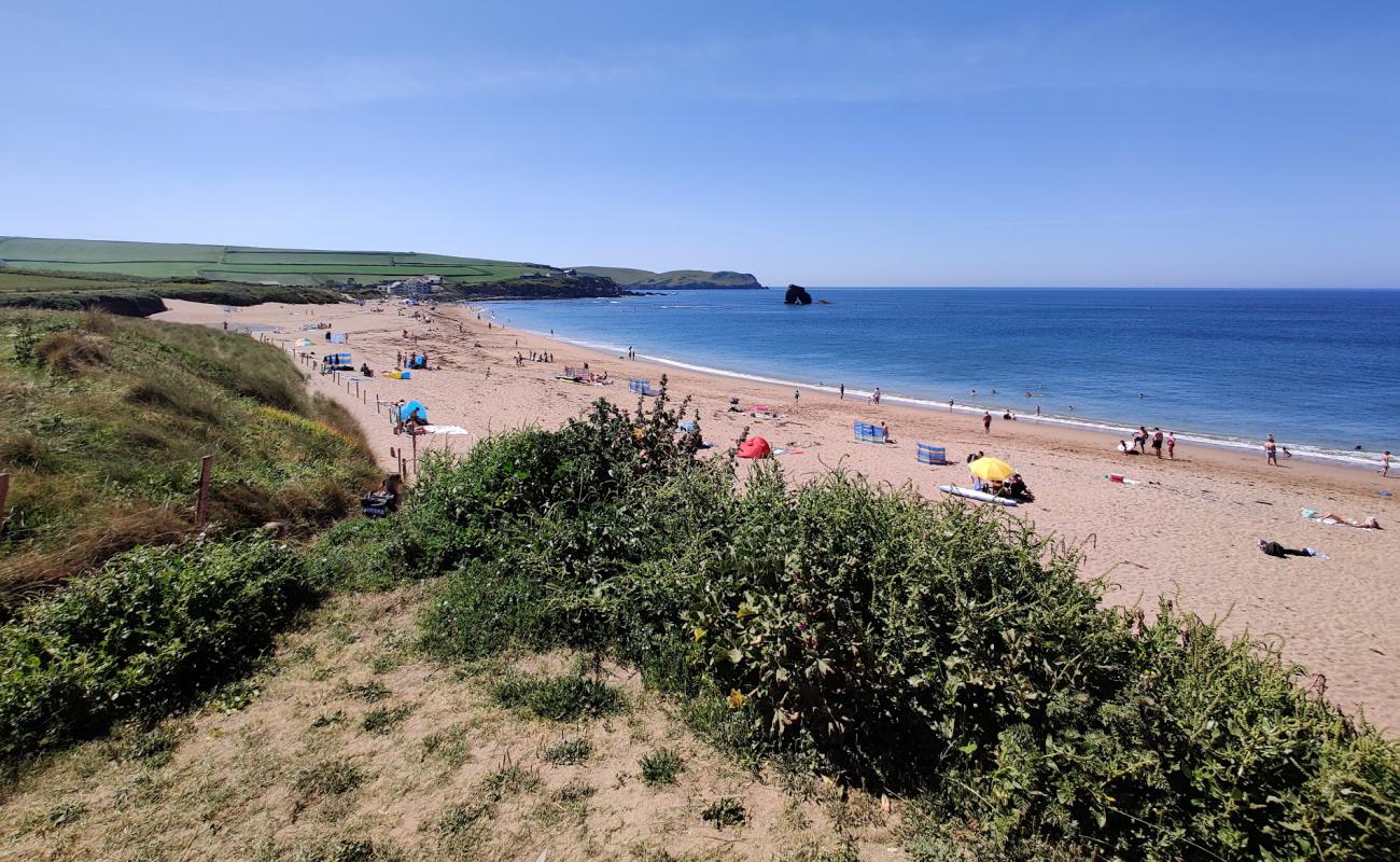 South Milton Sands'in fotoğrafı açık bej kum yüzey ile