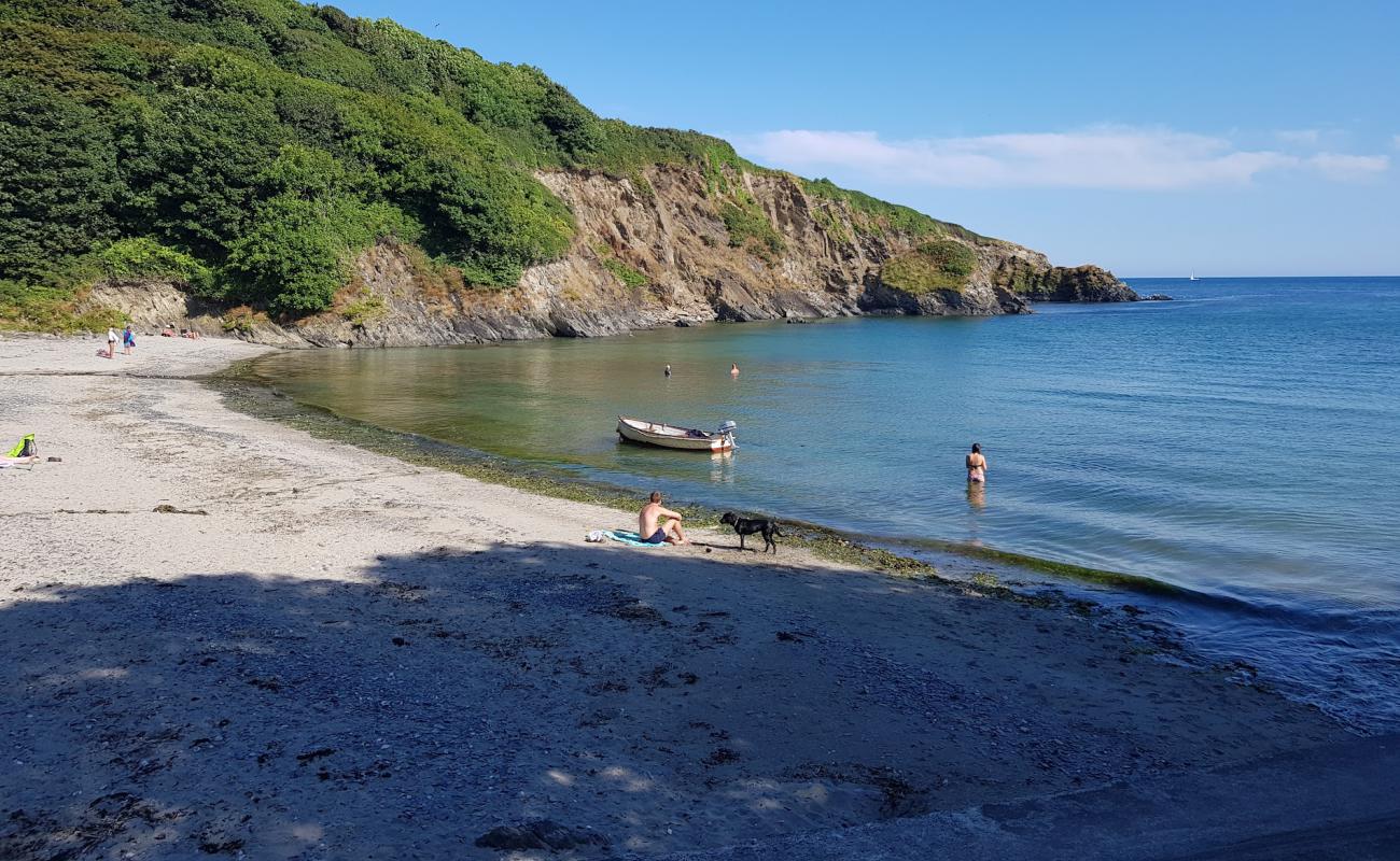 Polridmouth Cove'in fotoğrafı çakıl ile kum yüzey ile