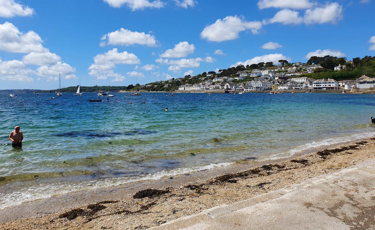 St Mawes beach'in fotoğrafı hafif çakıl yüzey ile