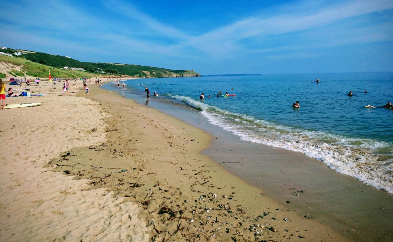 Praa Sands beach'in fotoğrafı açık bej kum yüzey ile