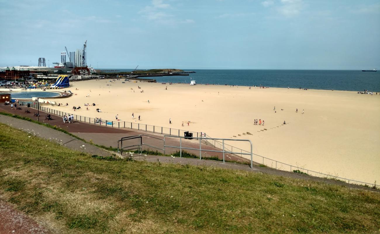 Gorleston Plajı'in fotoğrafı açık bej kum yüzey ile